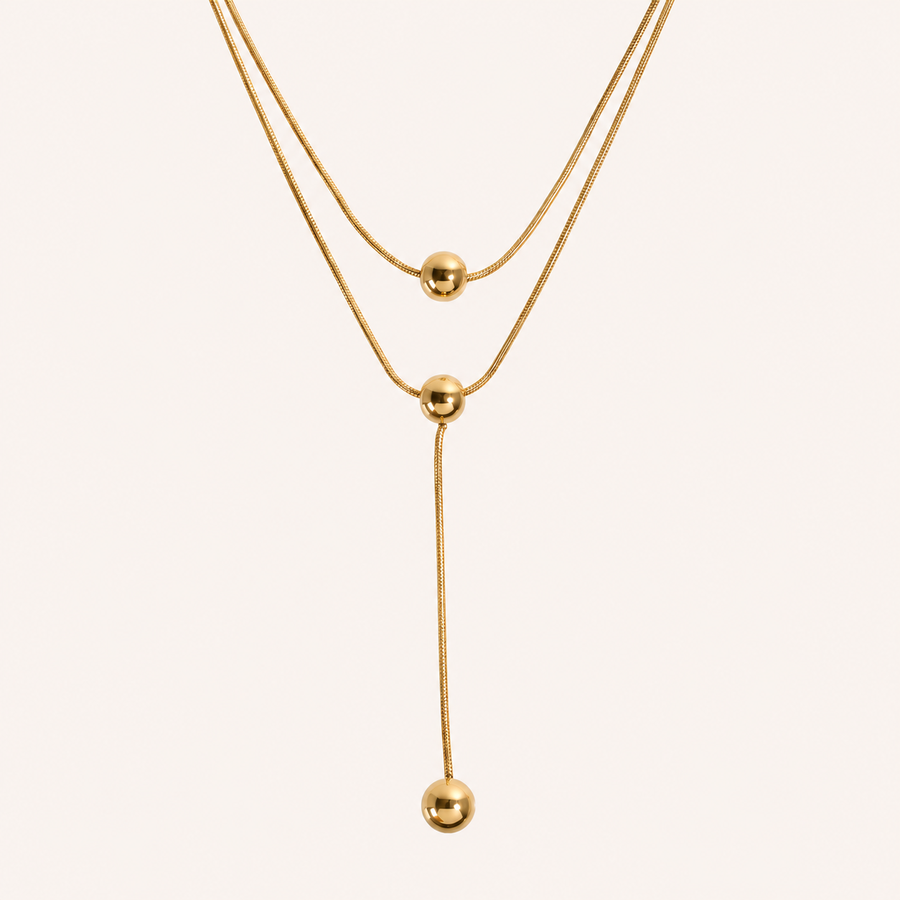 Collar Magnolia Dorada