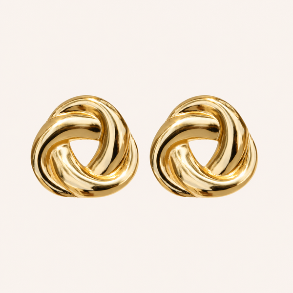 Aretes Flor de Iris