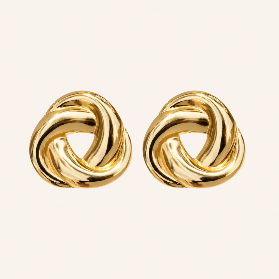 Aretes Flor de Iris