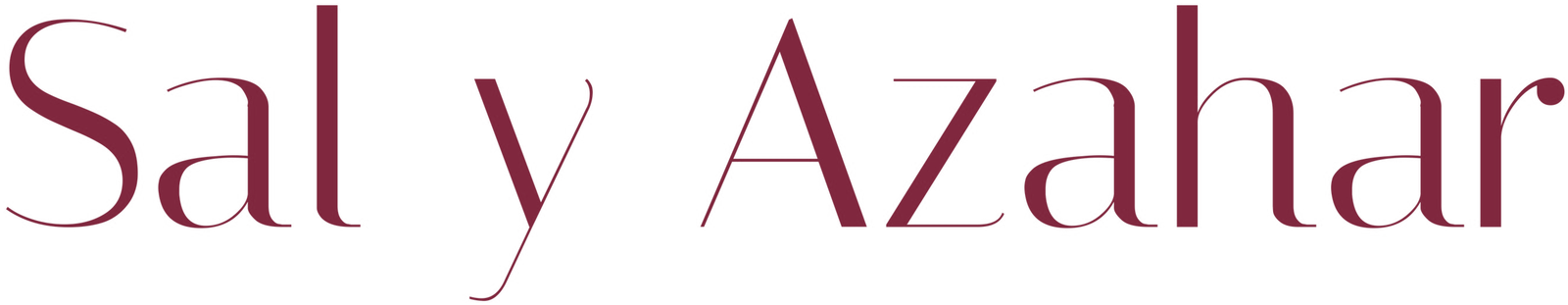 Sal y Azahar